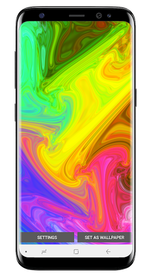 Color Flow Live Wallpaper Screenshot 1