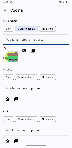 Fianza Clara: Acta y Fotos Screenshot 2