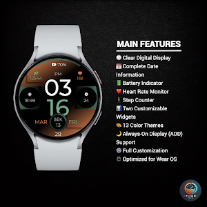 Sport Metrics - watch face Screenshot 1