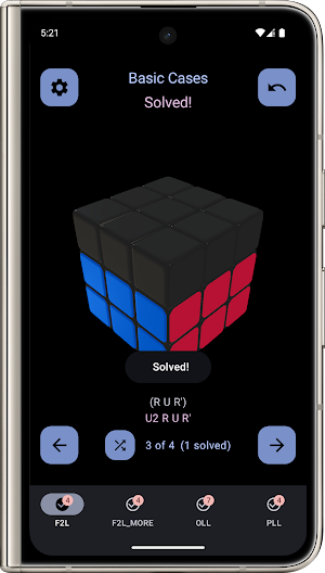 Rubik's Advanced Trainer Screenshot 1