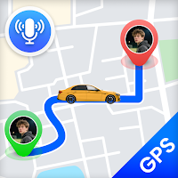 GPS Voice Navigation Earth Map