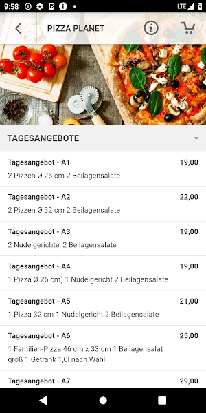 Pizza Planet Ehningen Screenshot 2