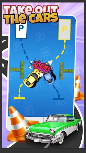 Draw it Parking Car Games Screenshot 0