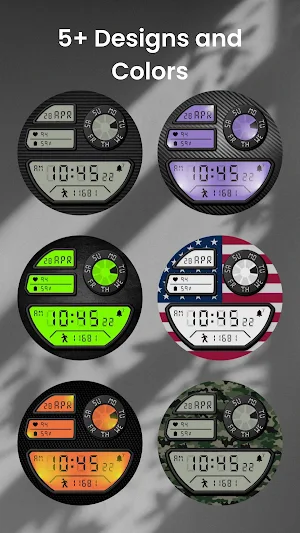 Retro Digital Watch Face Screenshot 1