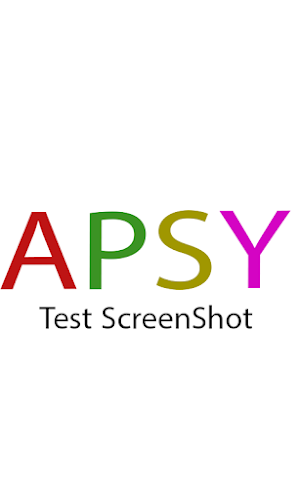Apsy Test App Screenshot 3