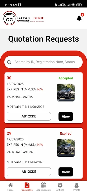 Garage Genie Network Screenshot 2