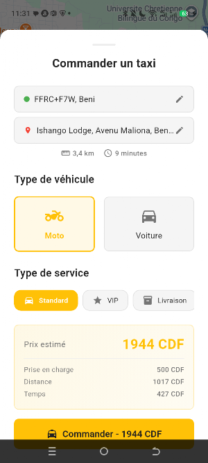 YakaTaxi Screenshot 1