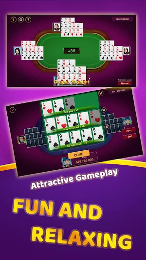 Chinese Poker Offline Screenshot 2