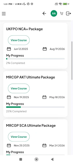 Arora Medical Education Screenshot 1