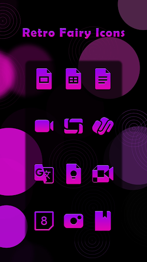 Retro Fairy Icons Screenshot 1