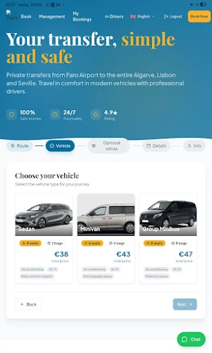 Faro Airport Transfers Screenshot 3