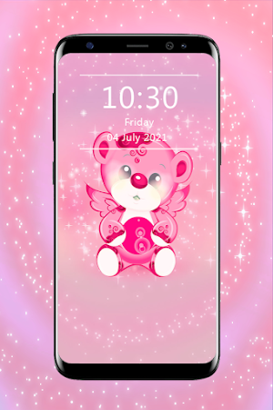 Cute wallpaper Glitter HD Screenshot 1