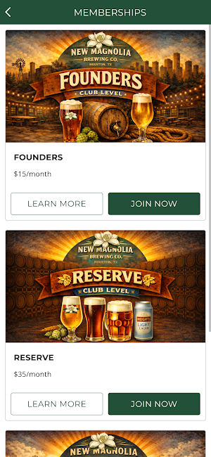 New Magnolia Brewing Co. Screenshot 1