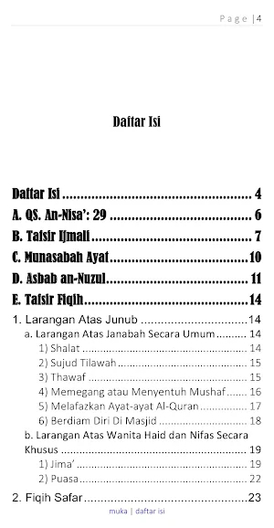 Tafsir Ahkam Larangan Junub Screenshot 1