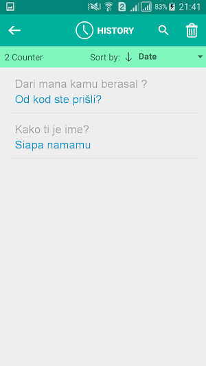 Slovenian Indonesian Translator Screenshot 3