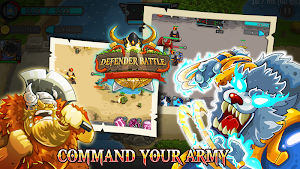 Defender Battle: Hero Kingdom Wars - Strategy Game Screenshot 3