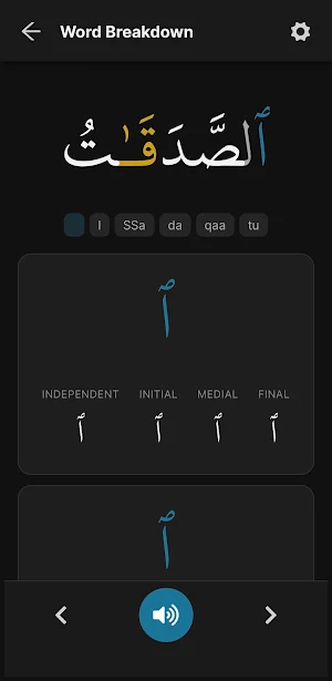 Quran Project Screenshot 2