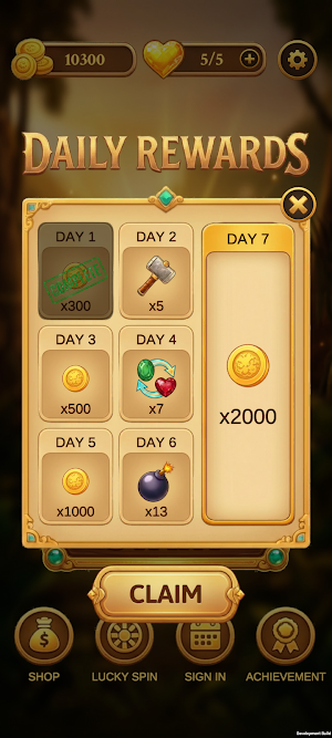 Maya Fortunes Golden Gems Screenshot 0