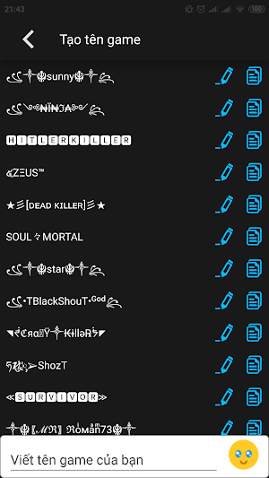 29 Game Booster, Gfx tool, Nickname generation Screenshot 3