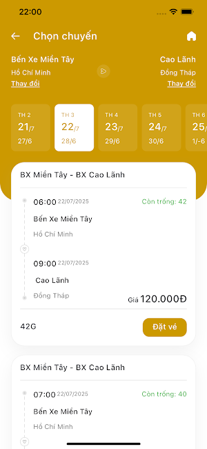 Nhà xe Kim Cương Screenshot 1