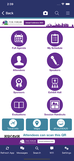 ForumEA Events Screenshot 1