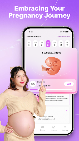 Pregnancy Track - Bump Journey Screenshot 0