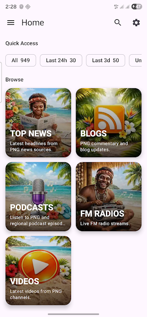 PNG Latest News Screenshot 2