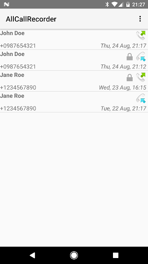 All Call Recorder Screenshot 0