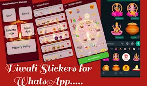 Diwali Stickers for Whatsapp Screenshot 0