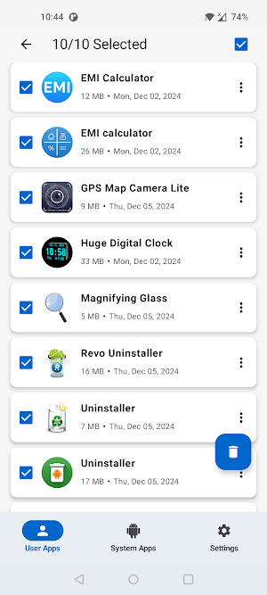 App Uninstaller Pro Screenshot 2