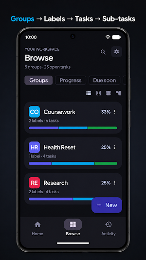 StackTrail Screenshot 1