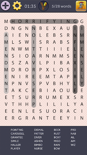 Simple Word Search Screenshot 3