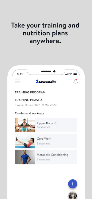 1Coach App Screenshot 2