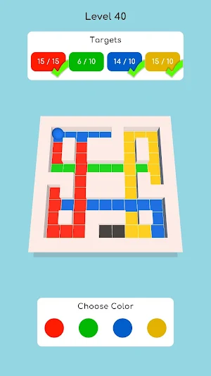 Color Ball: Relaxing Grid Game Screenshot 3