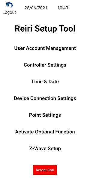 Daikin Reiri Setup Tool Screenshot 1