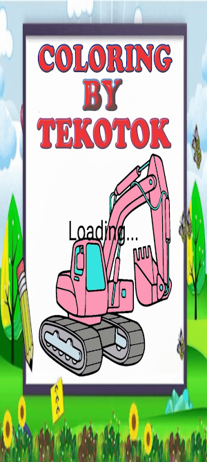Excavator Coloring Screenshot 0