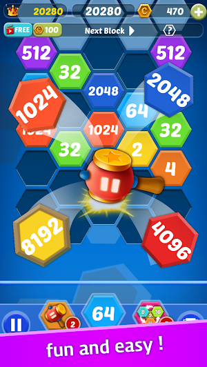 Shoot The Number - 2048 Screenshot 2
