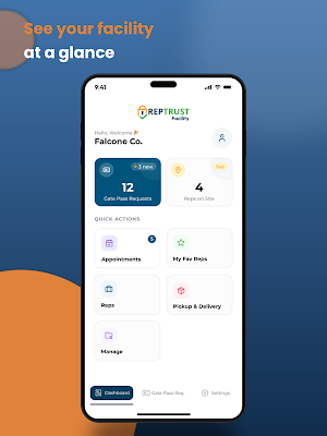 Reptrust Facility Screenshot 1