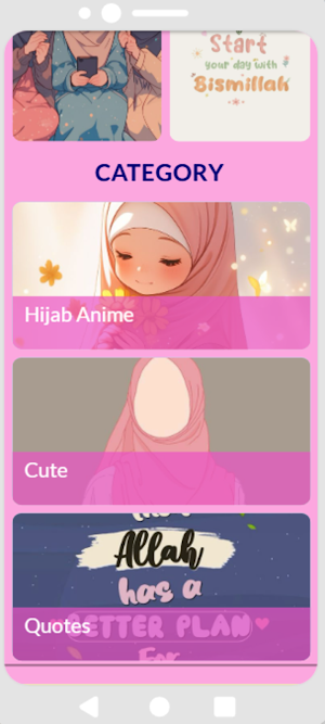 Hijab Girls Wallpapers Screenshot 1