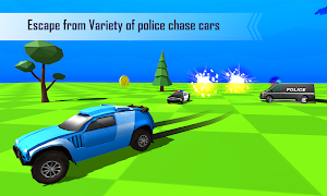 Escape the Car - Police Car Chase Screenshot 1