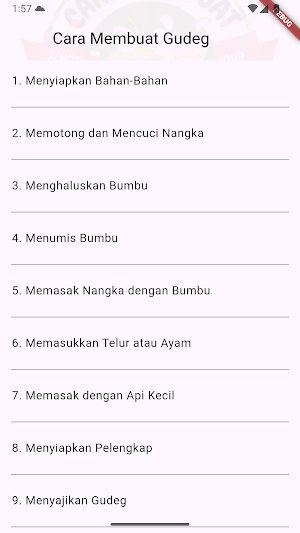 Cara Membuat Gudeg Screenshot 1