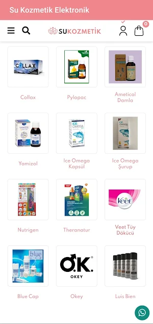 Su Kozmetik - Online Alışveriş Screenshot 2