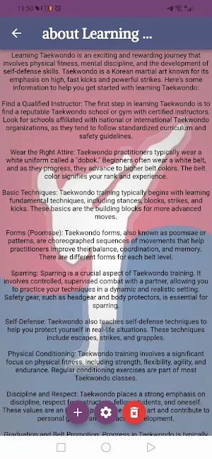learn taekwondo at home Screenshot 0