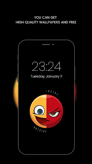 Cute Emoji Wallpaper HD Screenshot 1