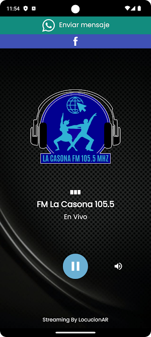 FM La Casona 105.5 Screenshot 0
