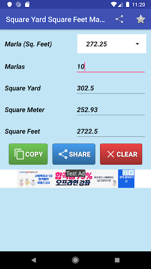 Plot Measurement Conversions Screenshot 1