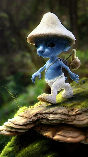 Smurf Cat Meme Wallpapers 4K Screenshot 3