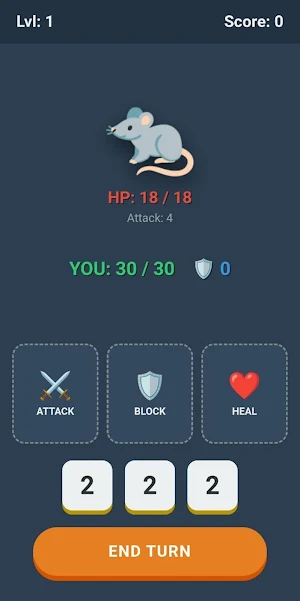 Dice Knight: Epic RPG Battle Screenshot 1