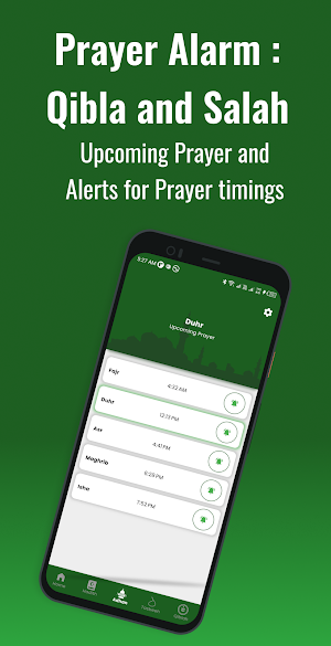 Prayer Alarm : Qibla and Salah Screenshot 2