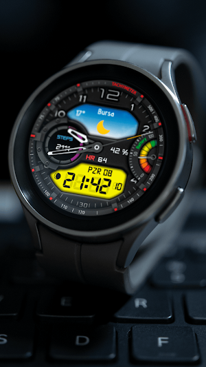 Pars Luxian Hybrid Watch Face Screenshot 2